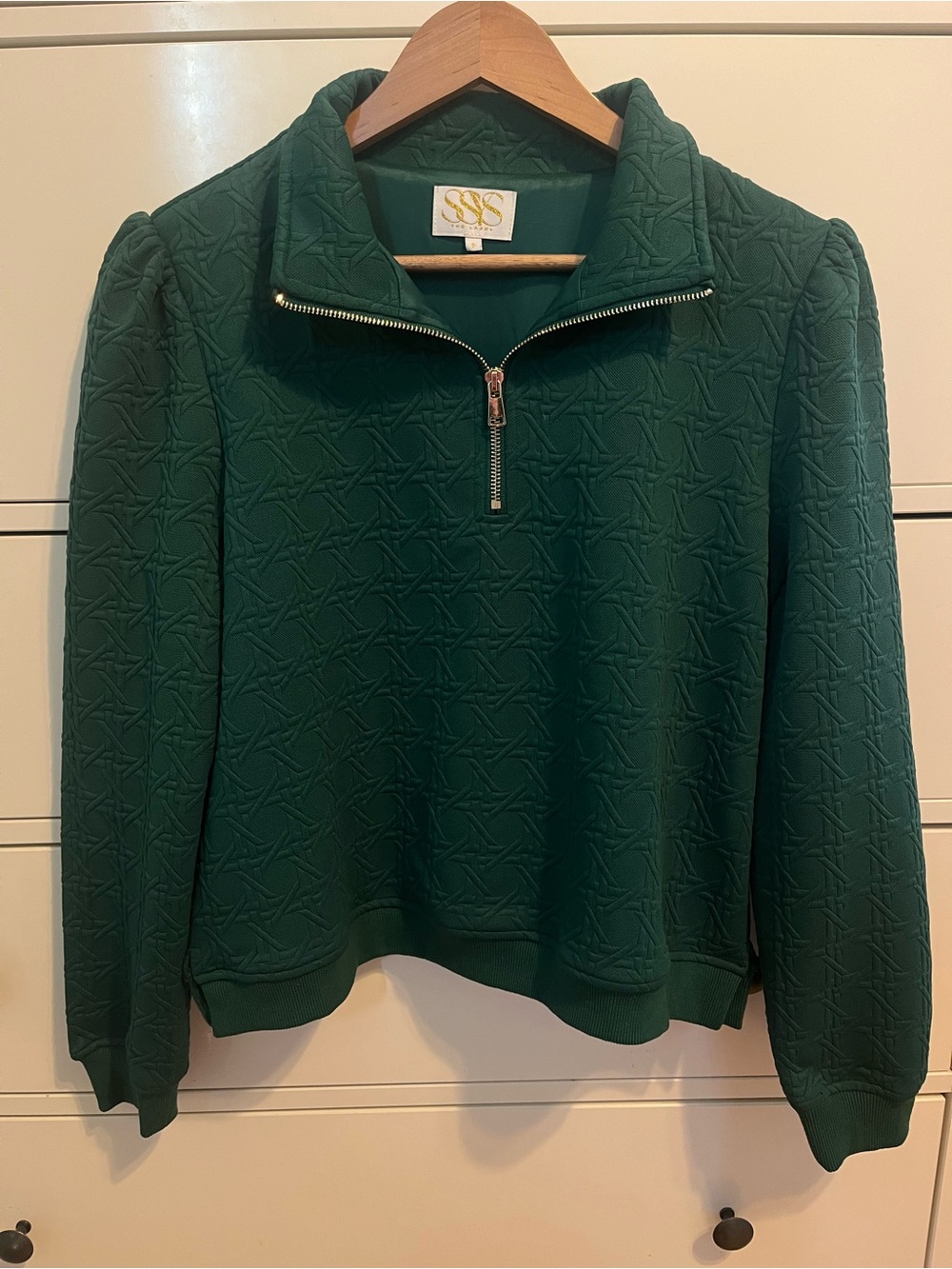SSYS Quilted Half-Zip Pullover